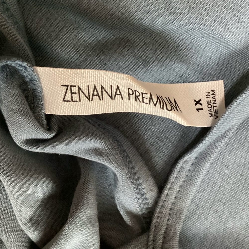 Zenana Premium Front and Back Reversible Spaghetti Strap Flowy Cami Tank (NWT) - Picture 10 of 13